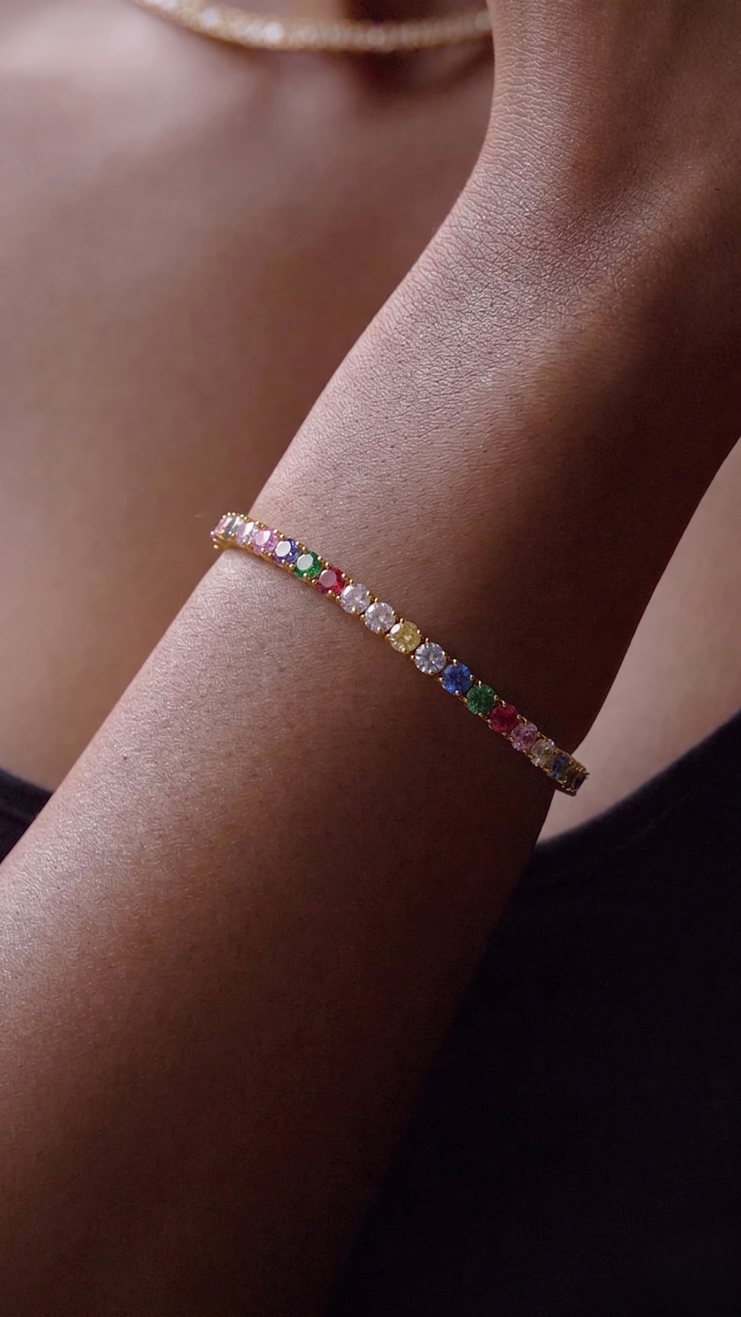 Tennis Bracelet - Multi-colored