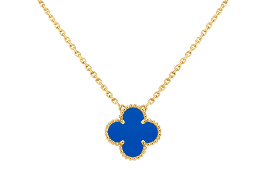 Single blue van cleef NECKLACE