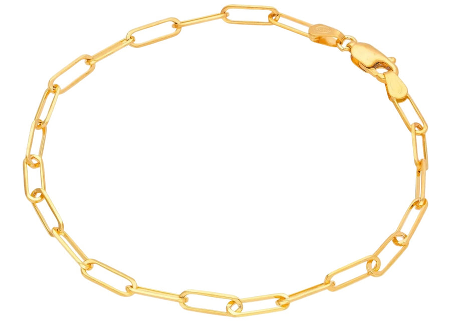 Paper clip bracelet