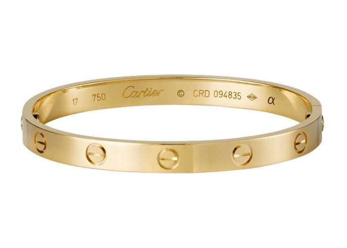 Gold cartier handcuff