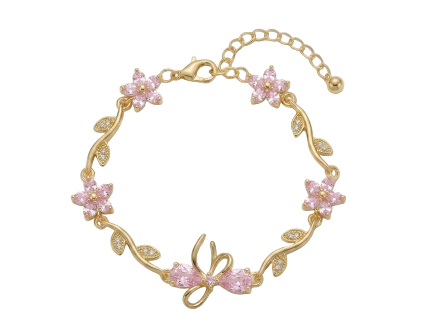 PINK RIBBON BRACELET