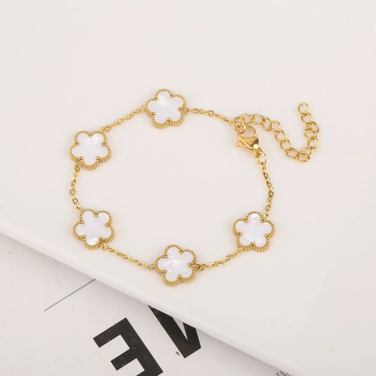 Van Cleef Bracelet - White