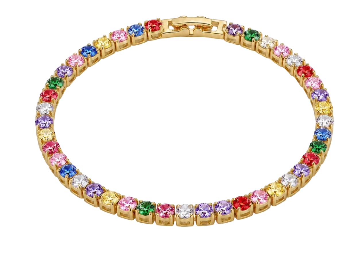 Tennis Bracelet - Multi-colored