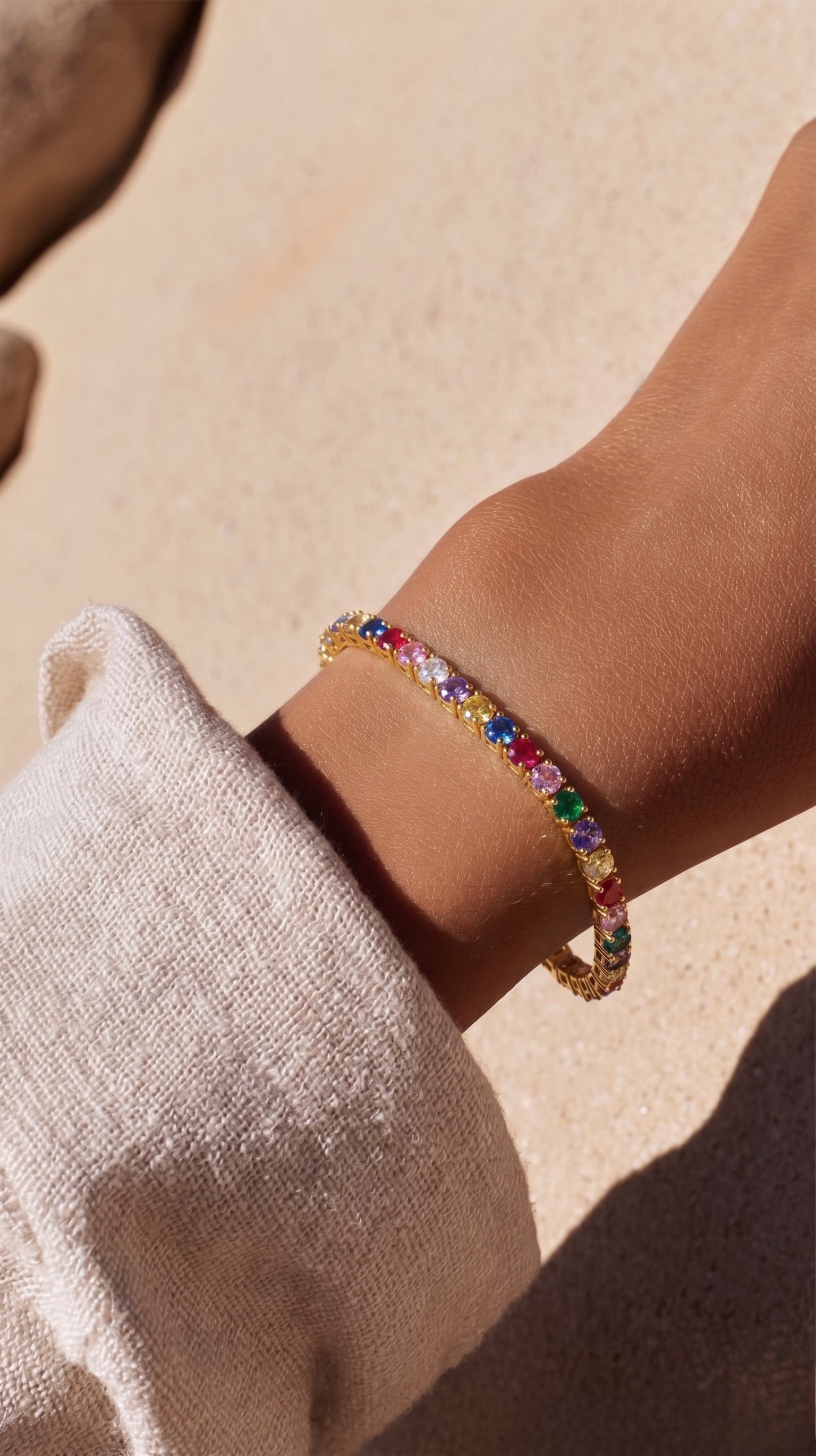 Tennis Bracelet - Multi-colored