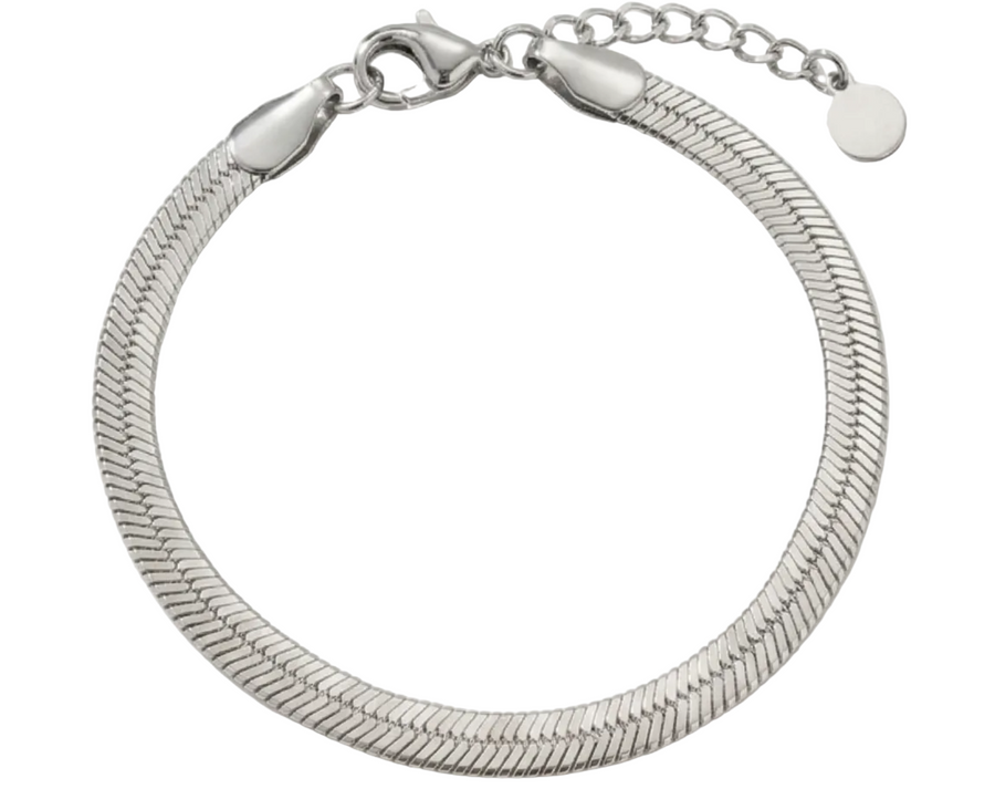 SILVER SERPENT BRACELET