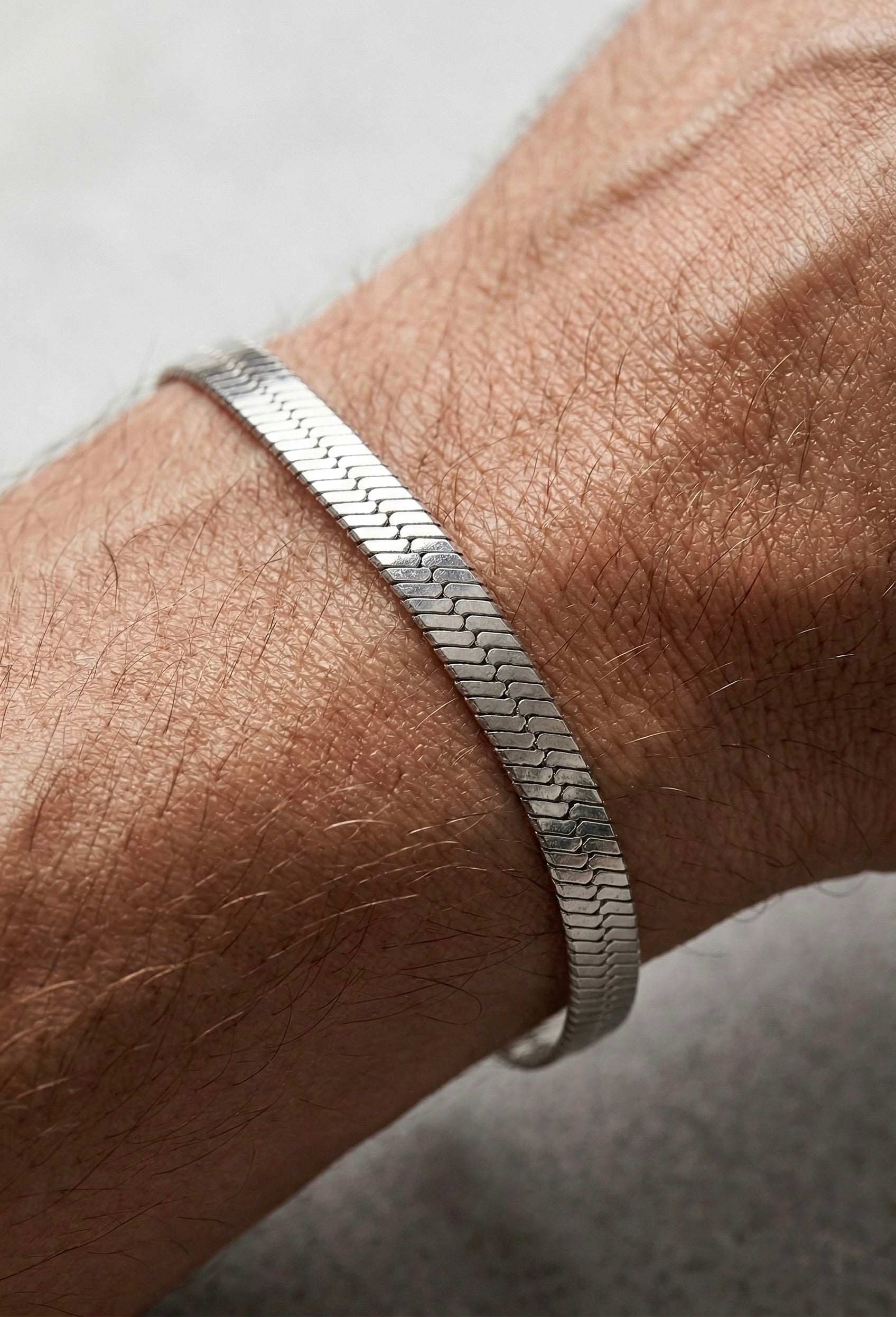 Serpent Bracelet - Silver