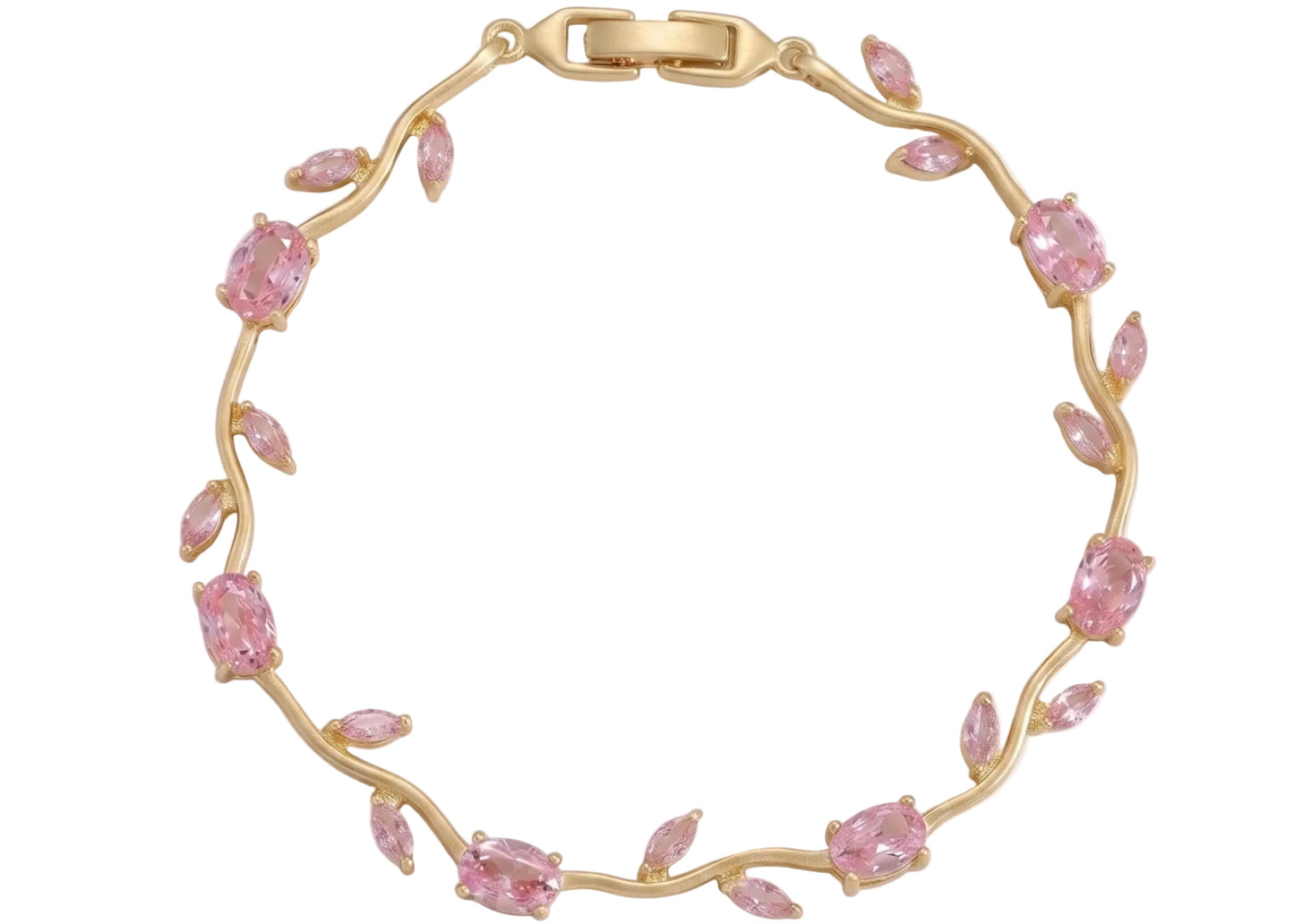 pink tulip bracelet