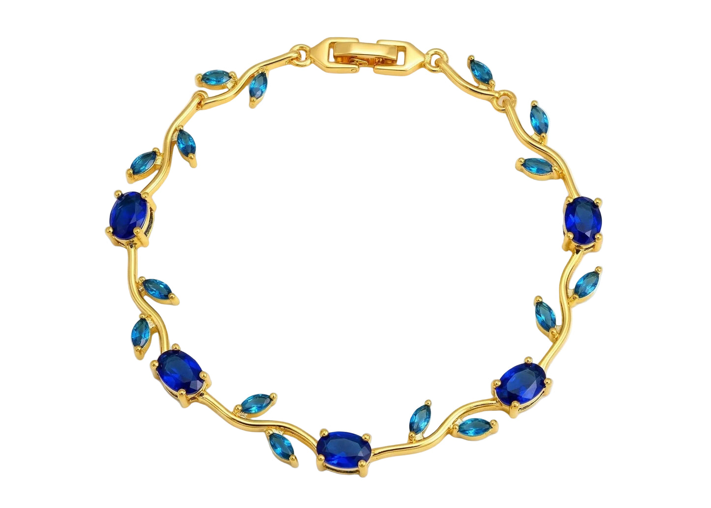 blue tulip bracelet