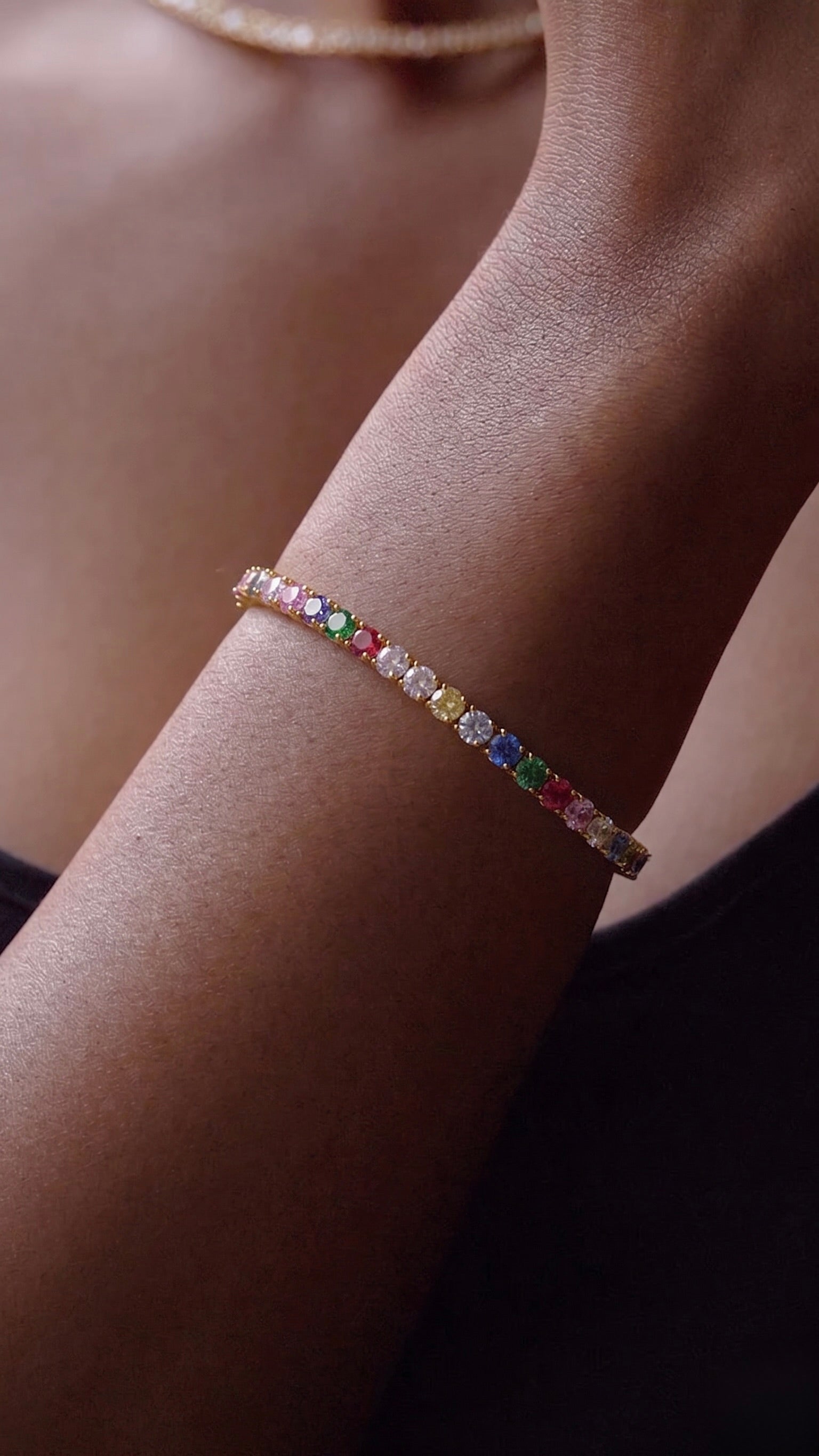 Tennis Bracelet - Multi-colored