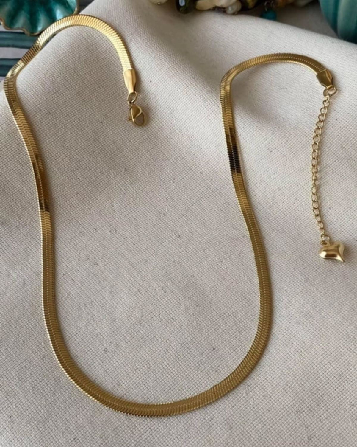 Serpent Gold Necklace