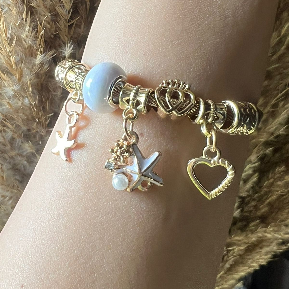 Summer starfish bracelet