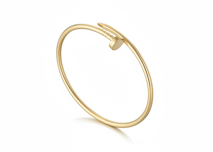 Gold Cartier Nail handcuff