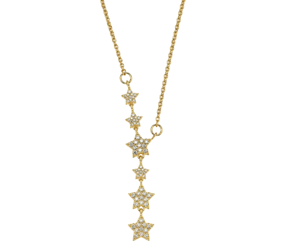 star Y-drop necklace